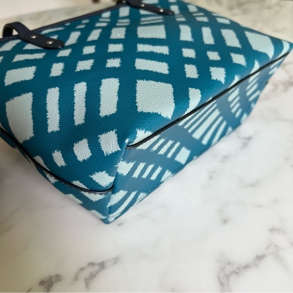 NWT Coach Wild Plaid Mini City Zip Tote Handbag F22246 | eBay 🔹️ Coach 🔹️Wild Plaid Mini City Zip Tote Blue Print Bag F22246 ✨️💙